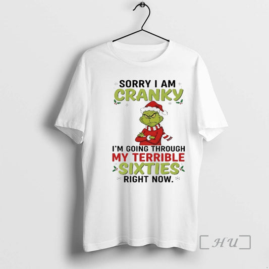 Officials Grinch Sorry Im Cranky Im Going Through My Terrible Sixties Chirstmas 2025 Premium - clothing by TeeHivey.com