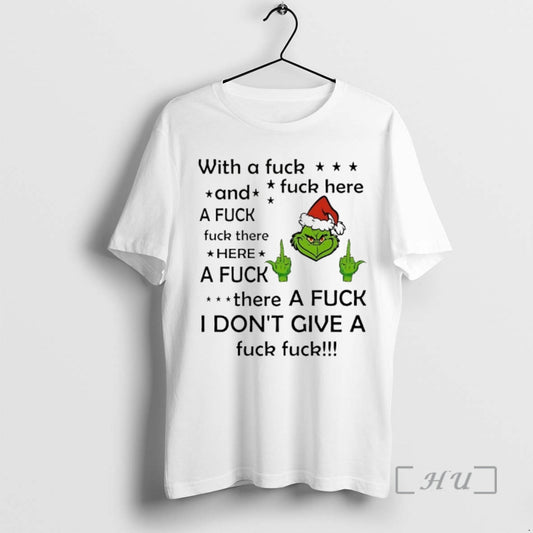 Officials Grinch With A Fuck And Fuck Here Christmas 2025 - clothing by TeeHivey.com