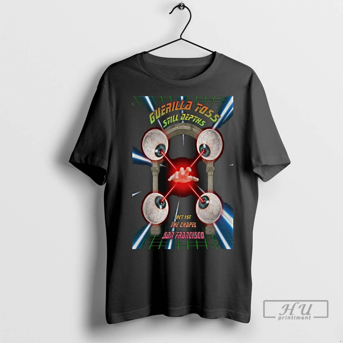 Officials Guerilla Toss The Chapel San Francisco Oct 1st 2025 Long Sleve T Shirt