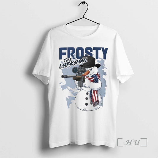 Officials Gun Snowman Frosty The Marksman - clothing by TeeHivey.com