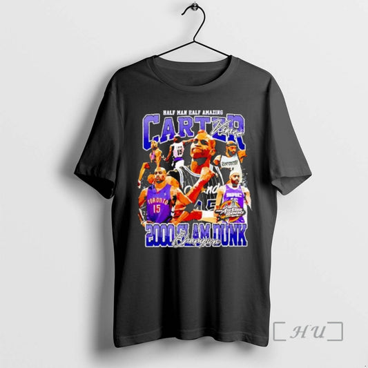 Officials Half Man Half Amazing Vince Carter 200 Slam Dunk Champions Graphic Retro Premium - clothing by TeeHivey.com