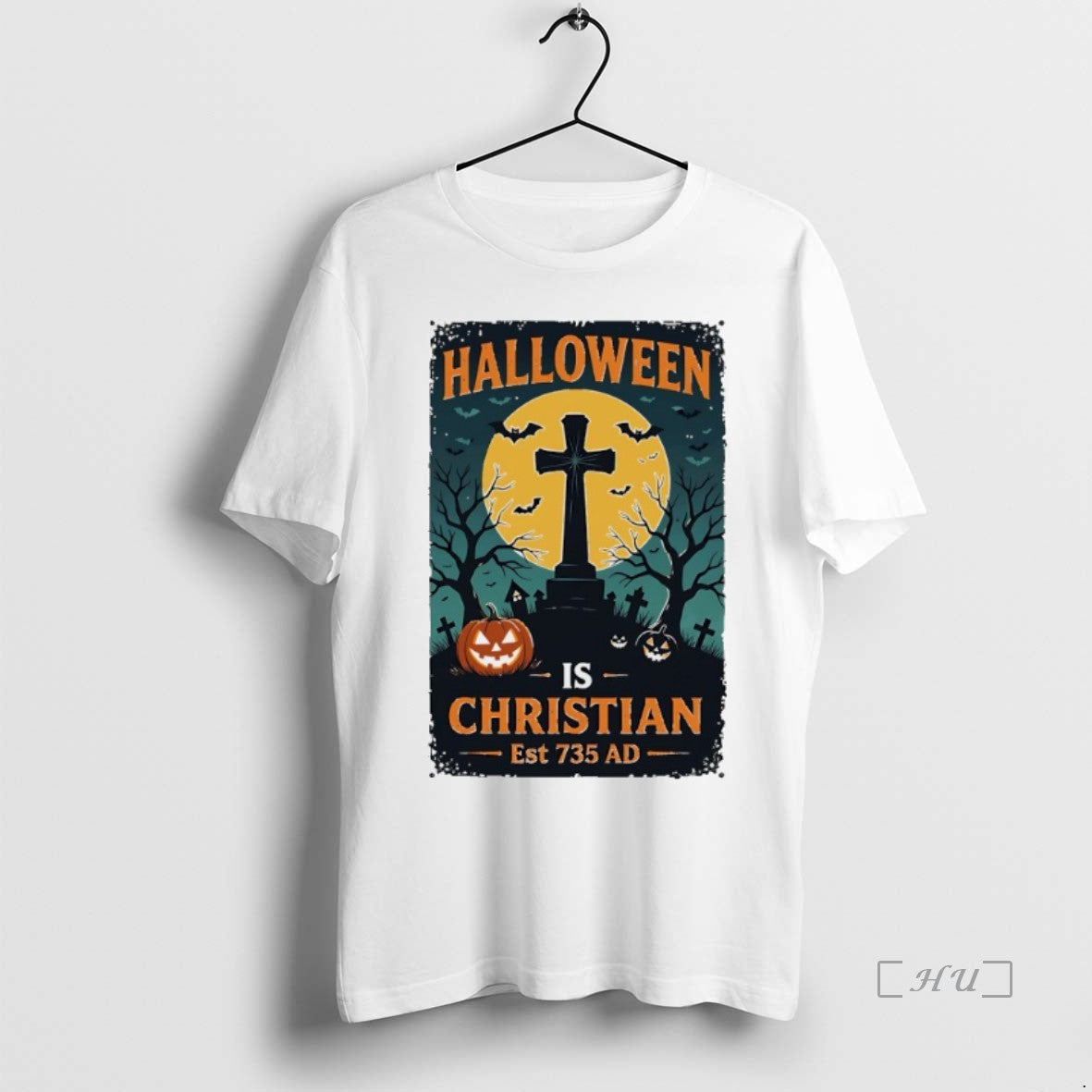 Officials Halloween Is Christian Est 735 Ad - clothing by TeeHivey.com