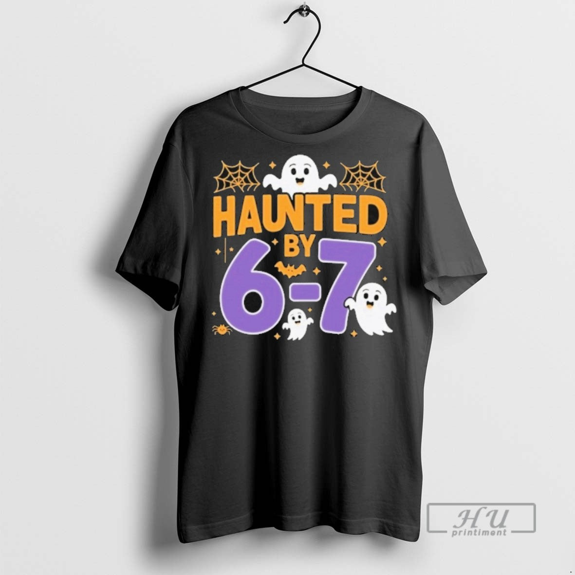 Officials Haunted By 6 7 Tiktok Viral Quote Halloween Six Seven Meme T Shirts - clothing by TeeHivey.com