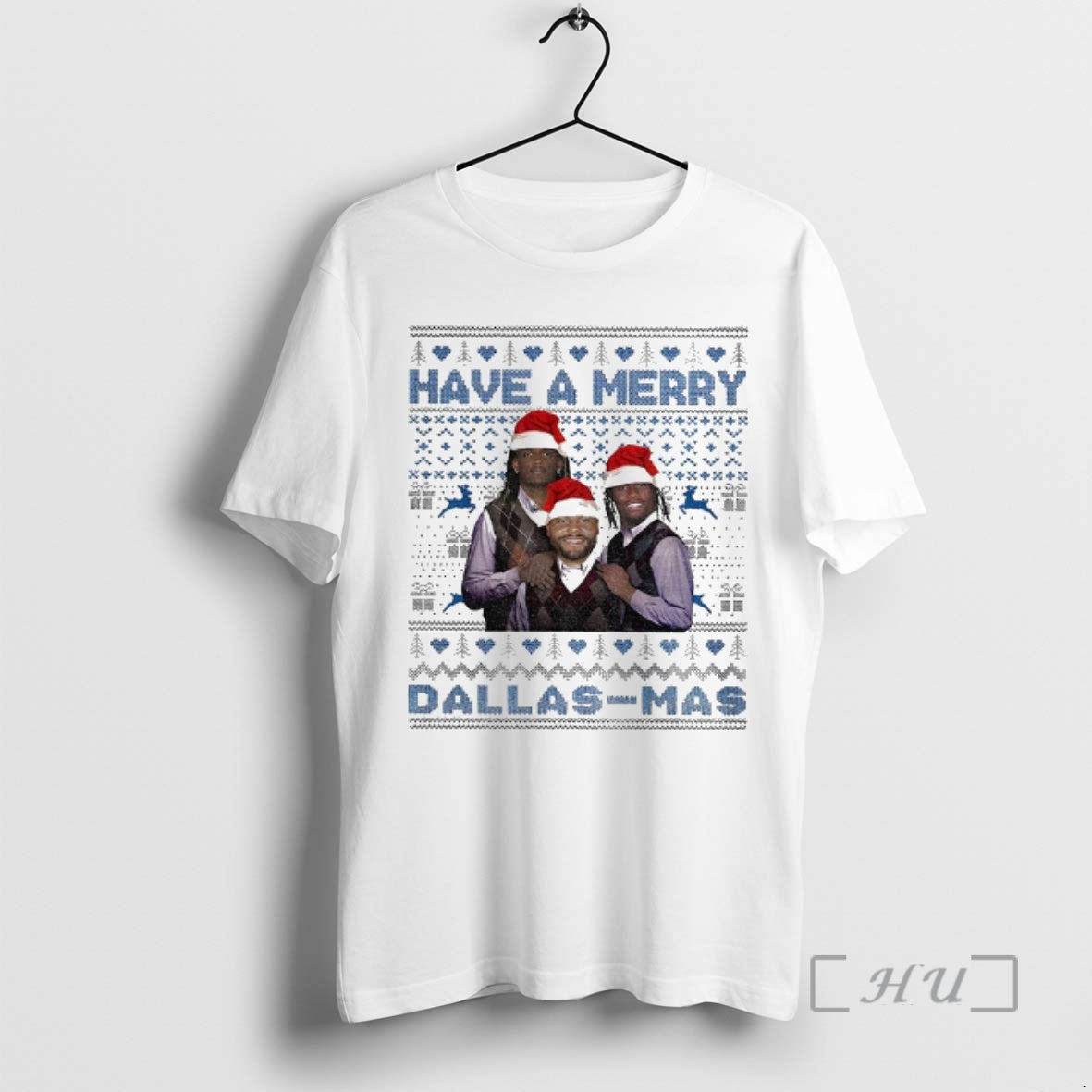 Officials Have A Merry Dallas Mas Ceedee Lamb Dak Prescott George Pickens Football Xmas 2025 - clothing by TeeHivey.com