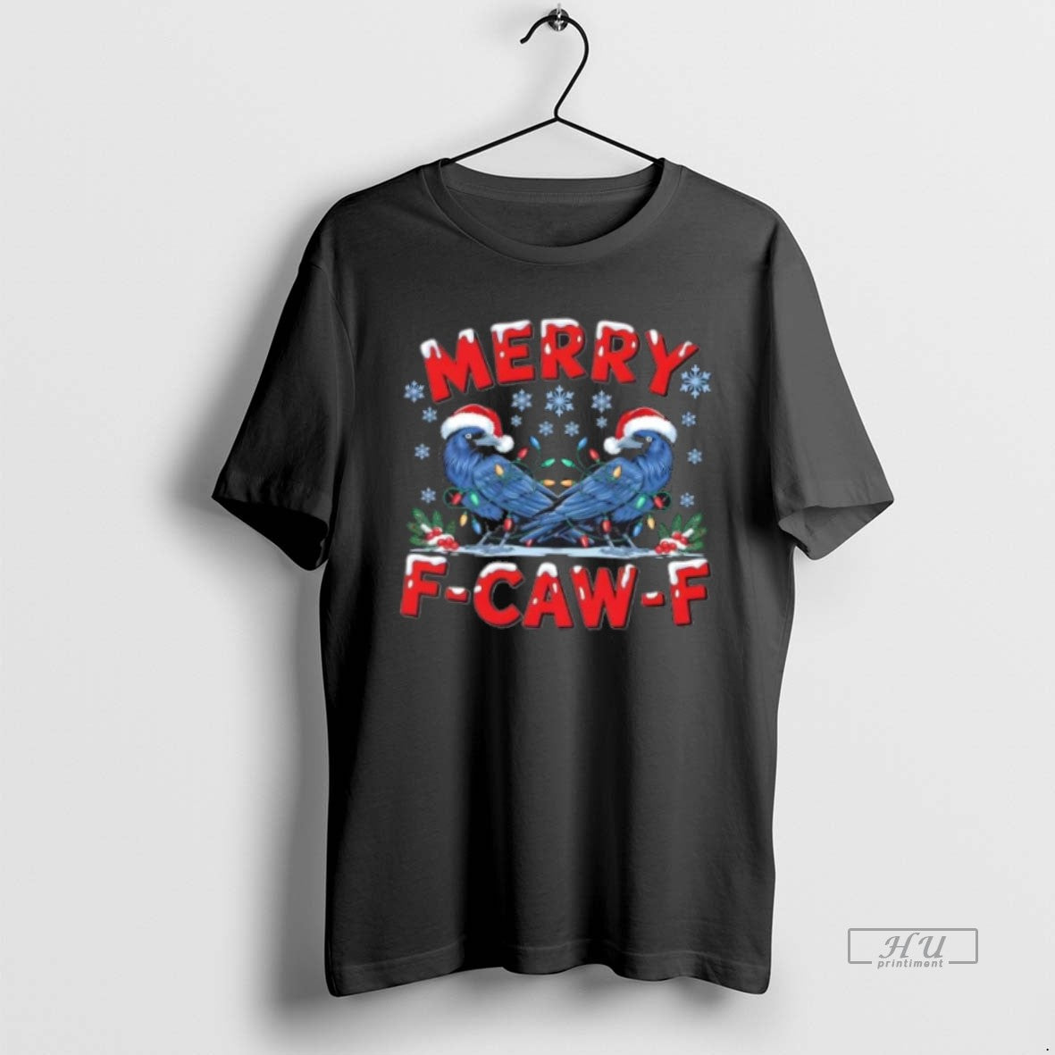 Officials Have Yourself A Merry F Caw F Christmas Crow - clothing by TeeHivey.com