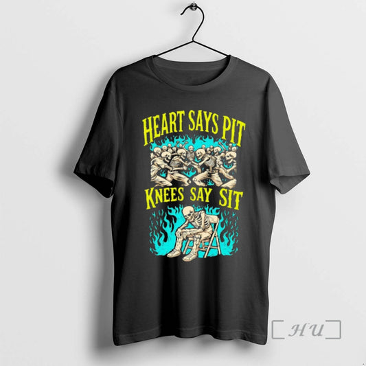 Officials Heart Says Pit Knees Say Sit