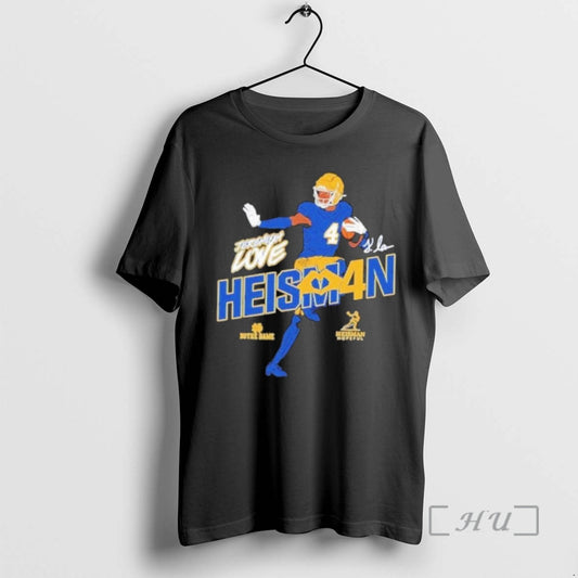 Officials Heisman Stance Jeremiyah Love Notre Dame Fighting Irish - clothing by TeeHivey.com