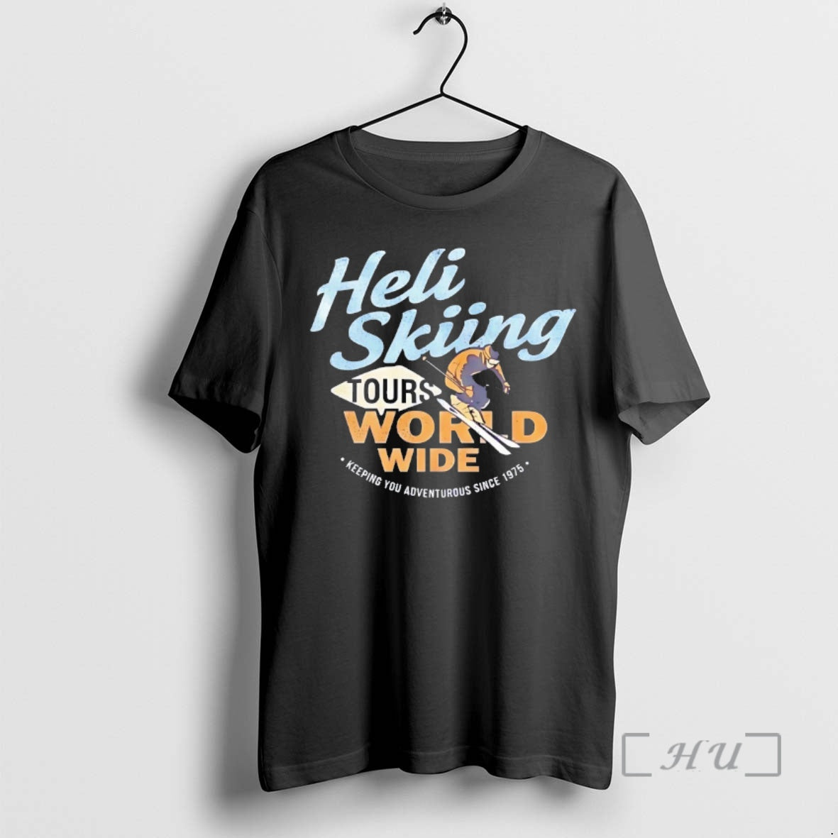 Officials Heli Skiing Tours World Wide 1975 - clothing by TeeHivey.com