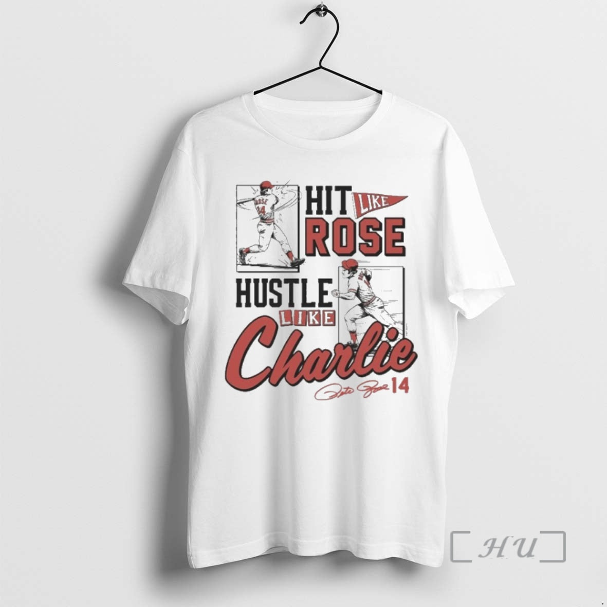 Officials Hit Like Pete Hustle Like Charlie - clothing by TeeHivey.com