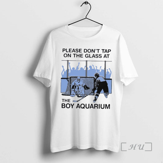 Officials Hockey Please Dont Tap On The Glass At The Boy Aquarium Premium T Shirts - clothing by TeeHivey.com