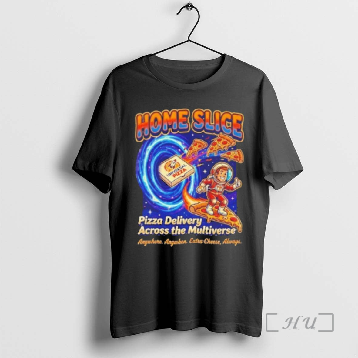 Officials Home Slice Pizza Delivery Across The Multiverse - clothing by TeeHivey.com