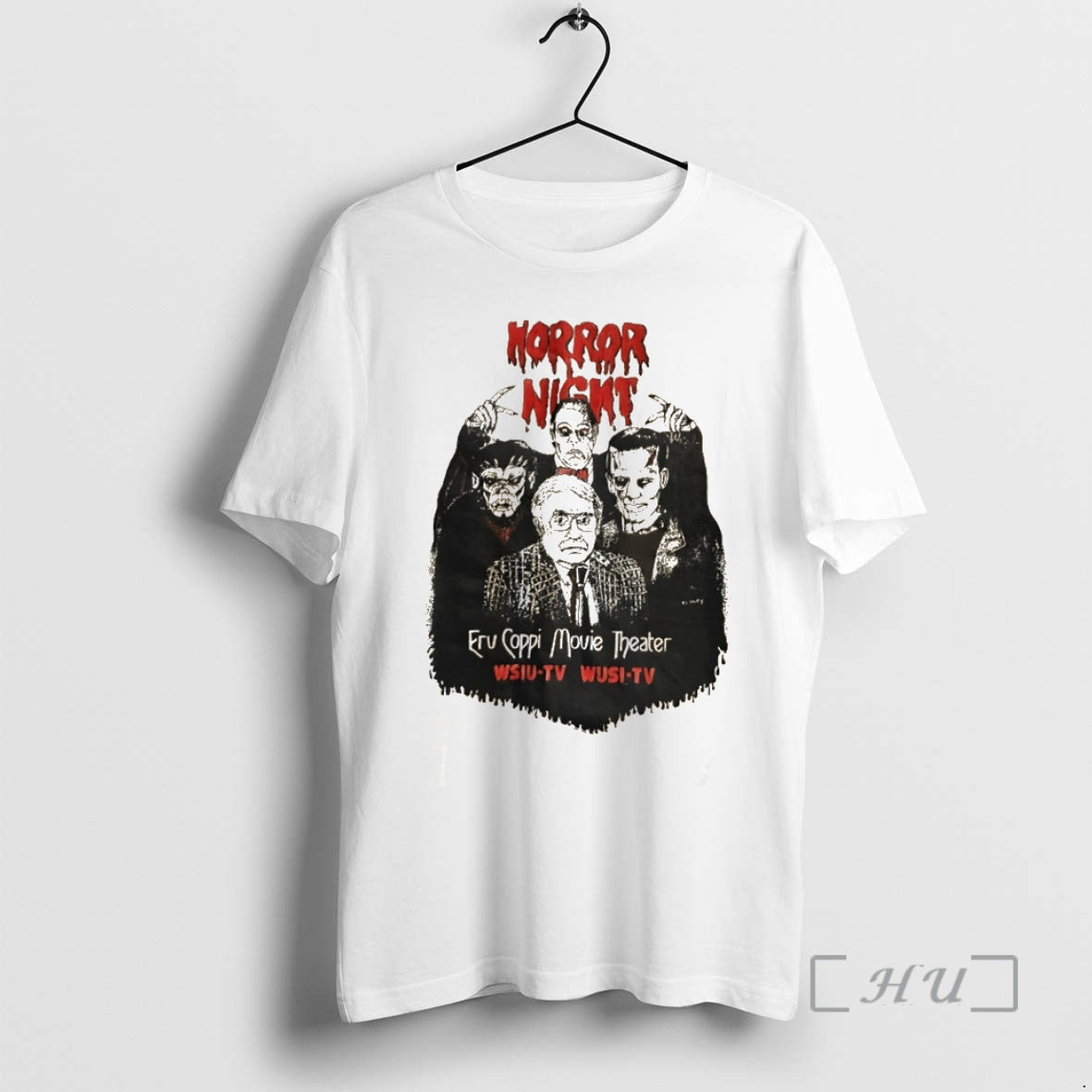 Officials Horror Night Erv Coppi Movia Theater Wsiu Tv And Wusi Tv Premium T Shirts
