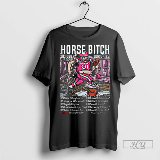 Officials Horse Bitch Tour October 2025 Long Sleve T Shirt