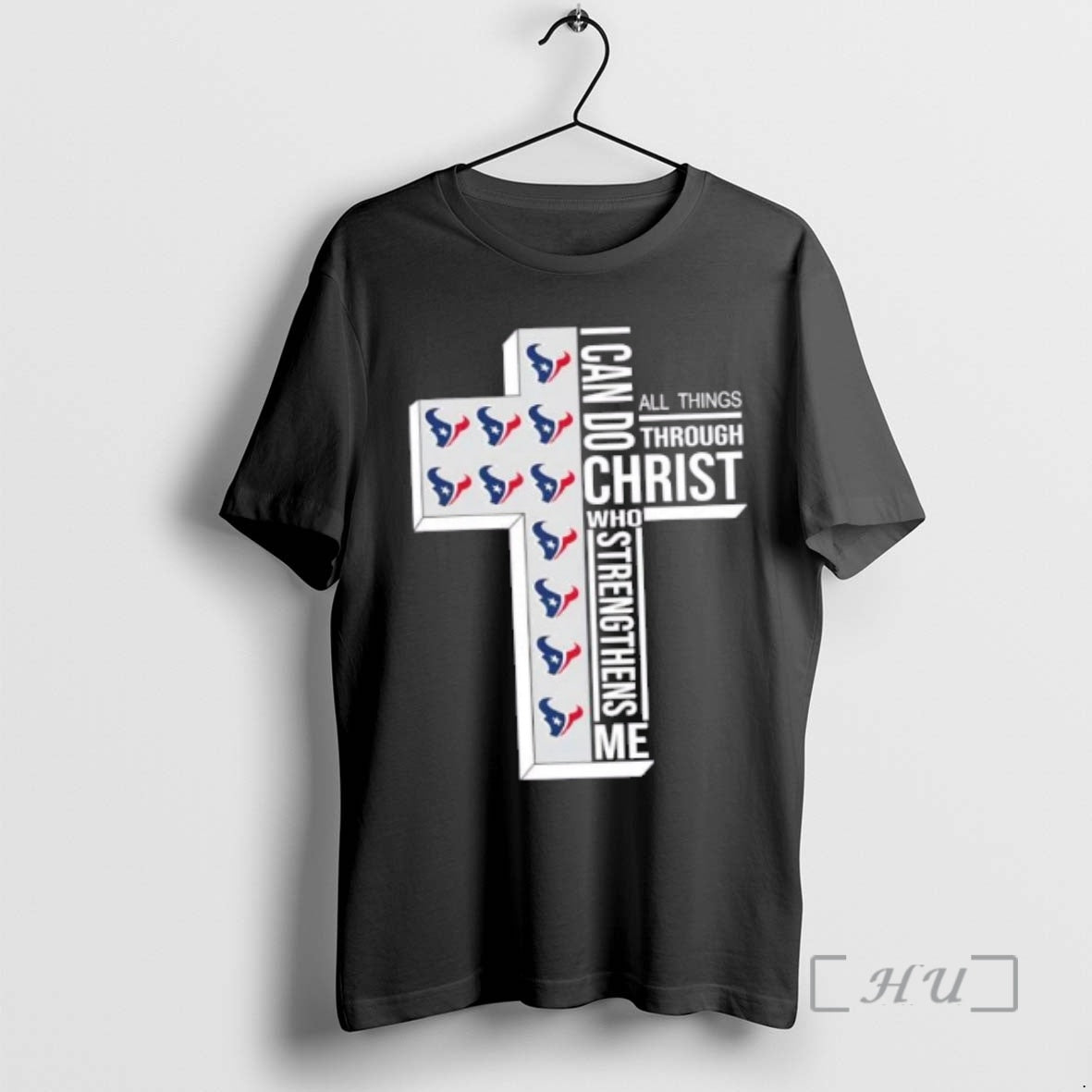 Officials Houston Texans Football X I Can Do All Things Through Christ Who Strengthens Me - clothing by TeeHivey.com