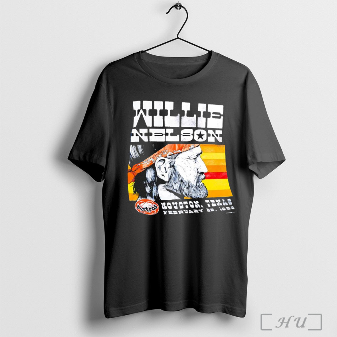 Officials Houston Texas Willie Nelson Astrodome February 1985 T Shirt
