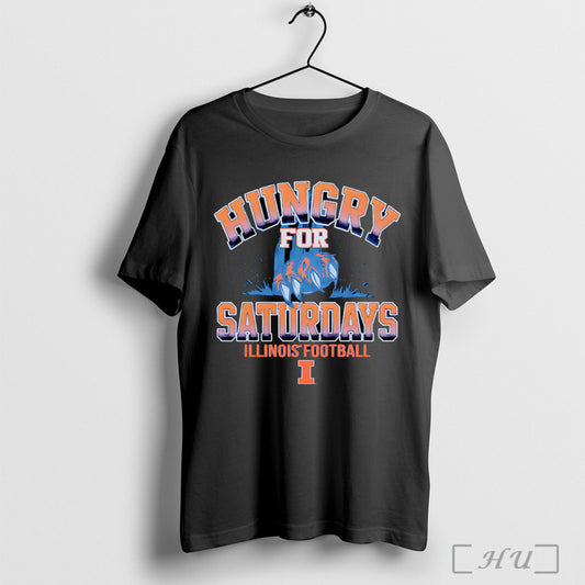 Officials Hungry For Saturdays Illinois Football T Shirt