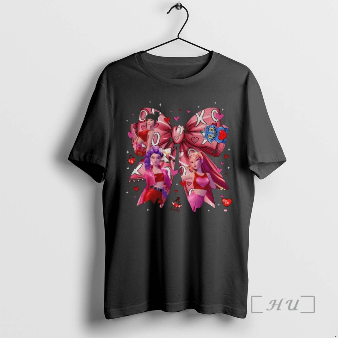 Officials Huntrix Coquette Valentine Kpop Demon Hunters - clothing by TeeHivey.com