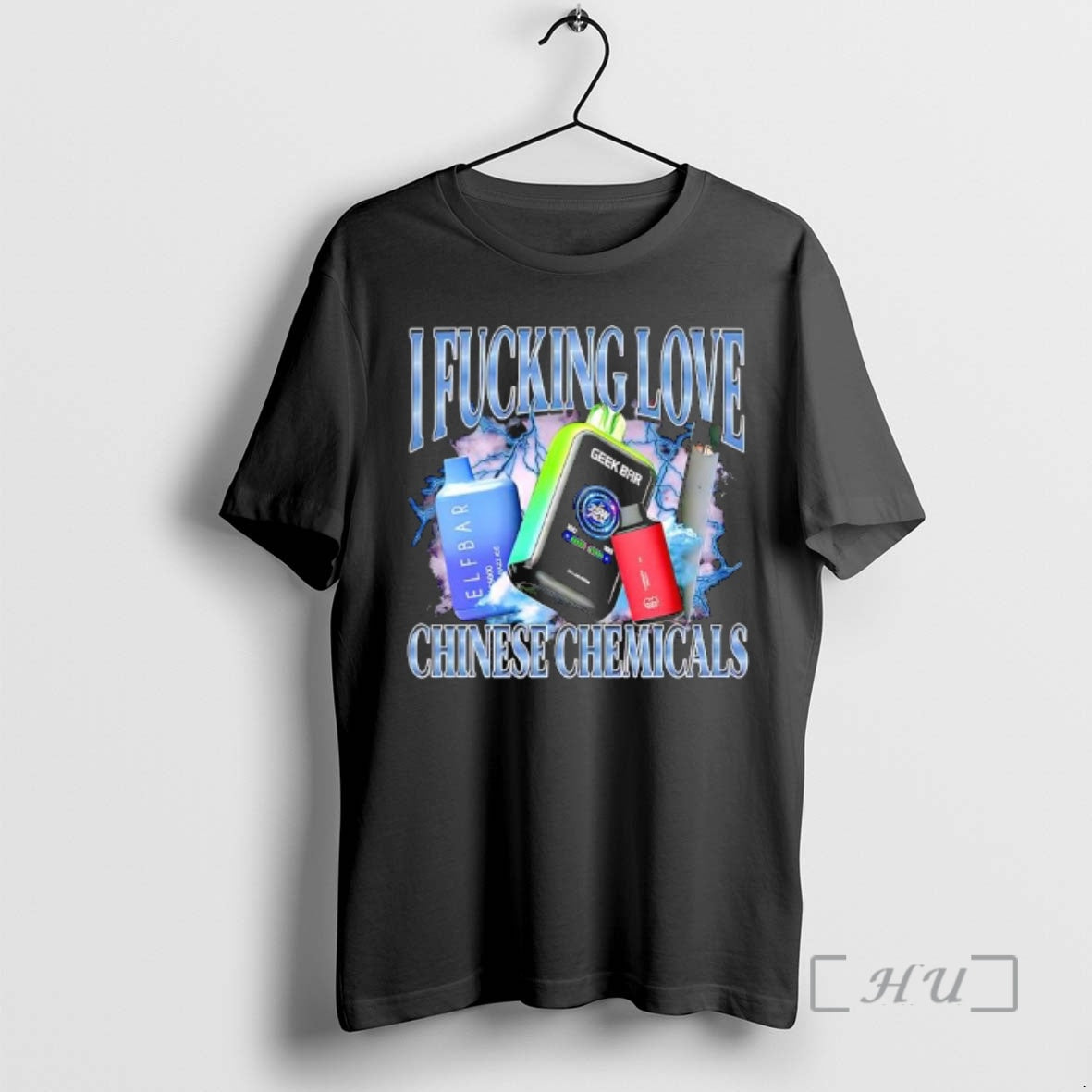 Officials I Fucking Love Chinese Chemicals Geek Bar Skyview Graphic - clothing by TeeHivey.com