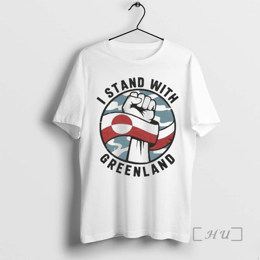 I Stand With Greenland Greenland Support - clothing by TeeHivey.com