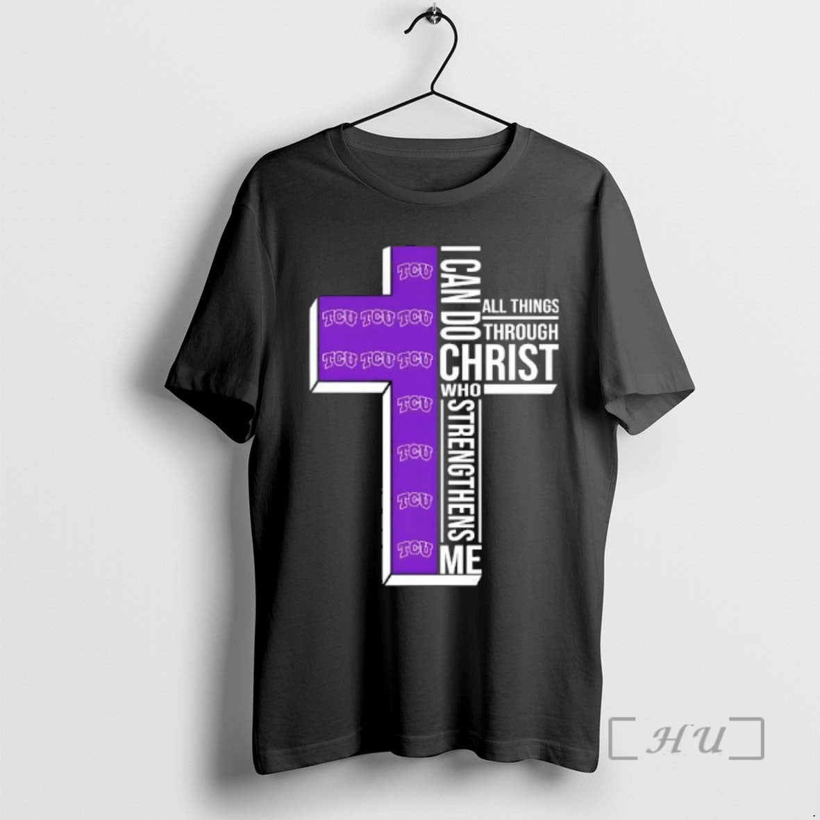 Officials I Can Do All Things Through Christ Who Strengthens Me Tcu Horned Frogs Basketball - clothing by TeeHivey.com