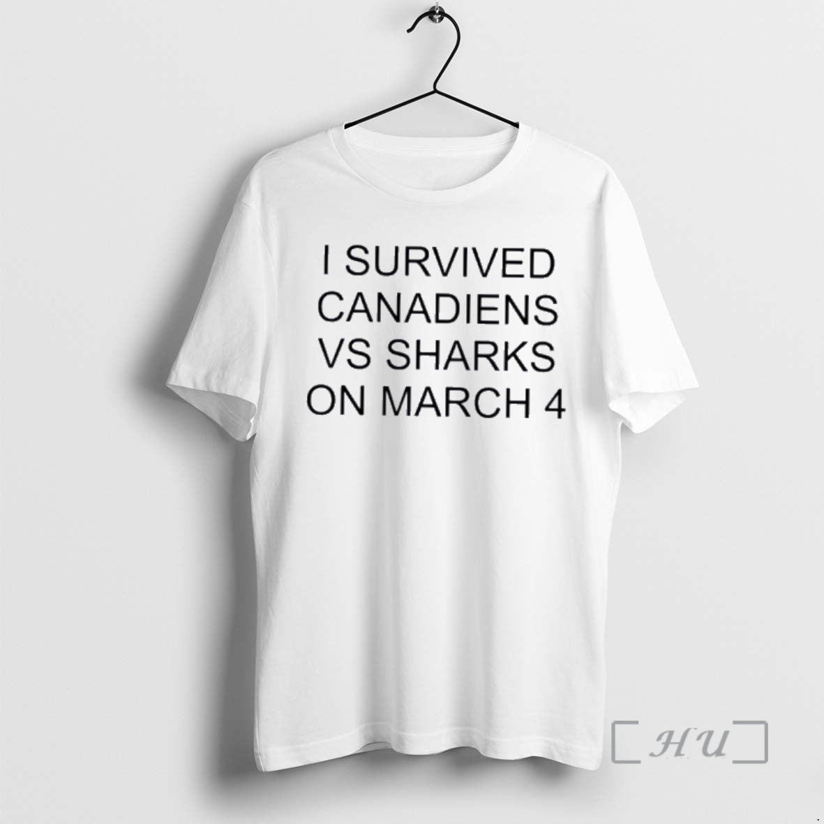 Officials I Survived Canadiens Vs Sharks On March 4