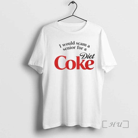 Officials I Would Scam A Senior For A Diet Coke Logo Premium T Shirts Sweater - clothing by TeeHivey.com