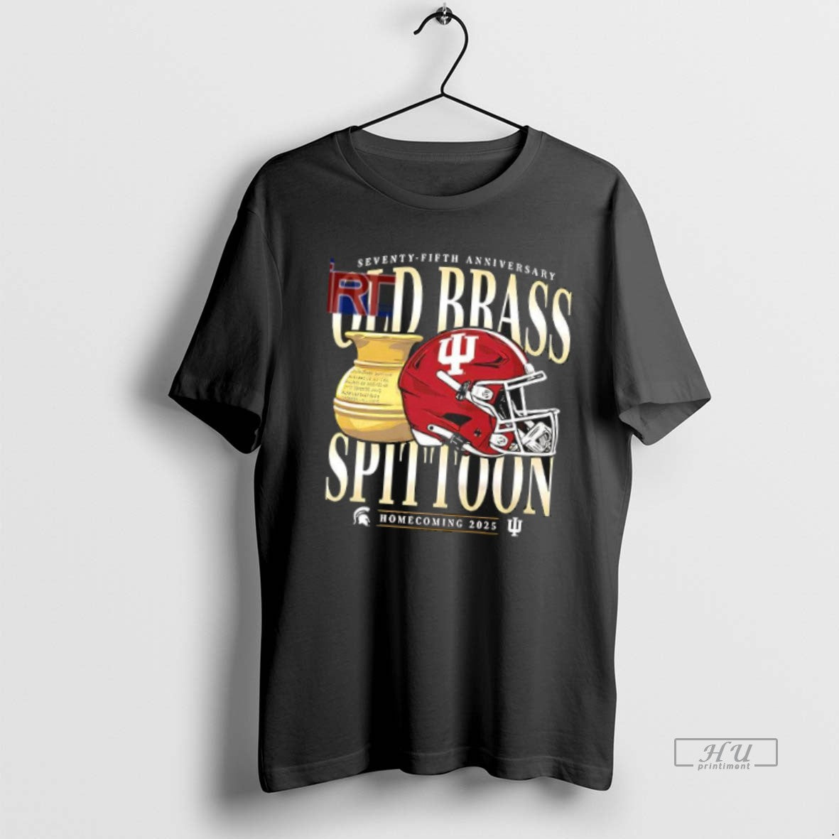Officials Iu Football Old Brass Spittoon - clothing by TeeHivey.com
