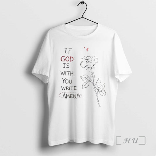 Officials If God Is With You Write Amen - clothing by TeeHivey.com