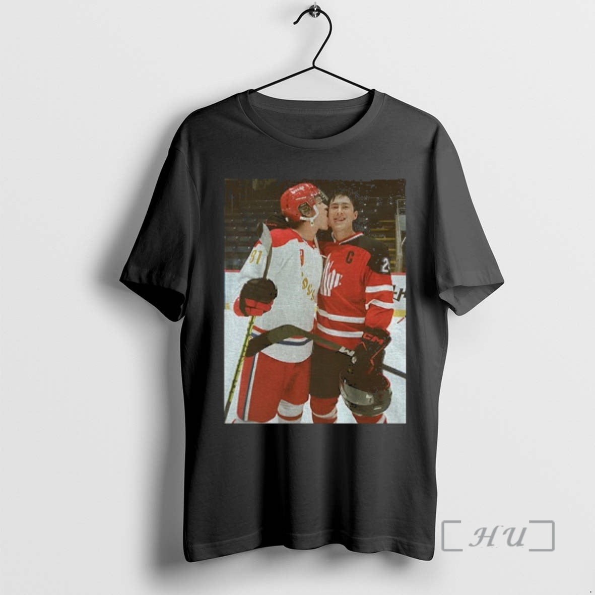Officials Ilya Rozanov Licks Shane Hollander Face Photo - clothing by TeeHivey.com