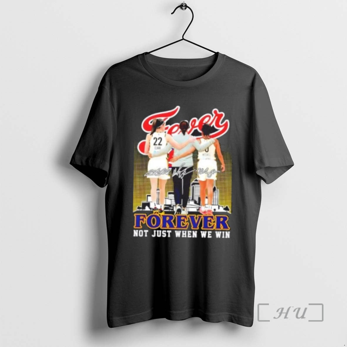 Officials Indiana Fever Stephanie White Clark Mitchell Forever Not Just When We Win Skyline - clothing by TeeHivey.com