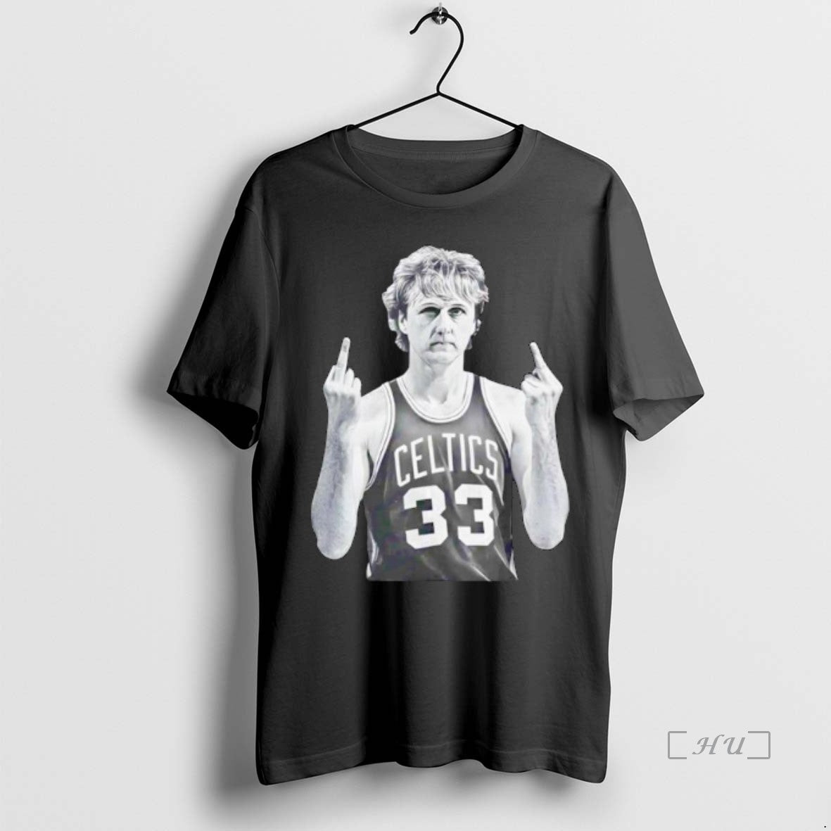 Officials Indiana Pacers Nba Larry Bird Middle Finger Ornaments - clothing by TeeHivey.com
