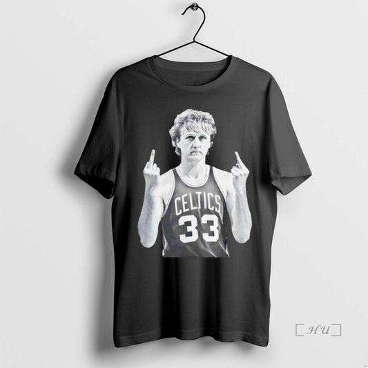 Officials Indiana Pacers Nba Larry Bird Middle Finger Ornaments - clothing by TeeHivey.com