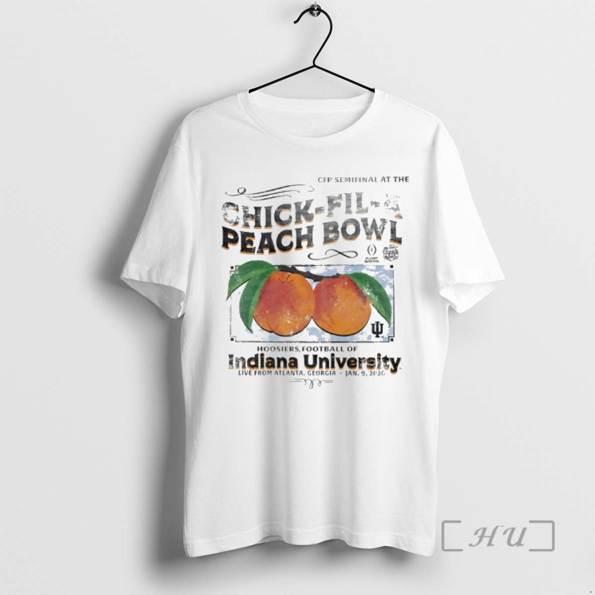 Officials Indiana University Football 2026 Chick Fil A Peach Bowl Vintage Premium T Shirts Sweater - clothing by TeeHivey.com
