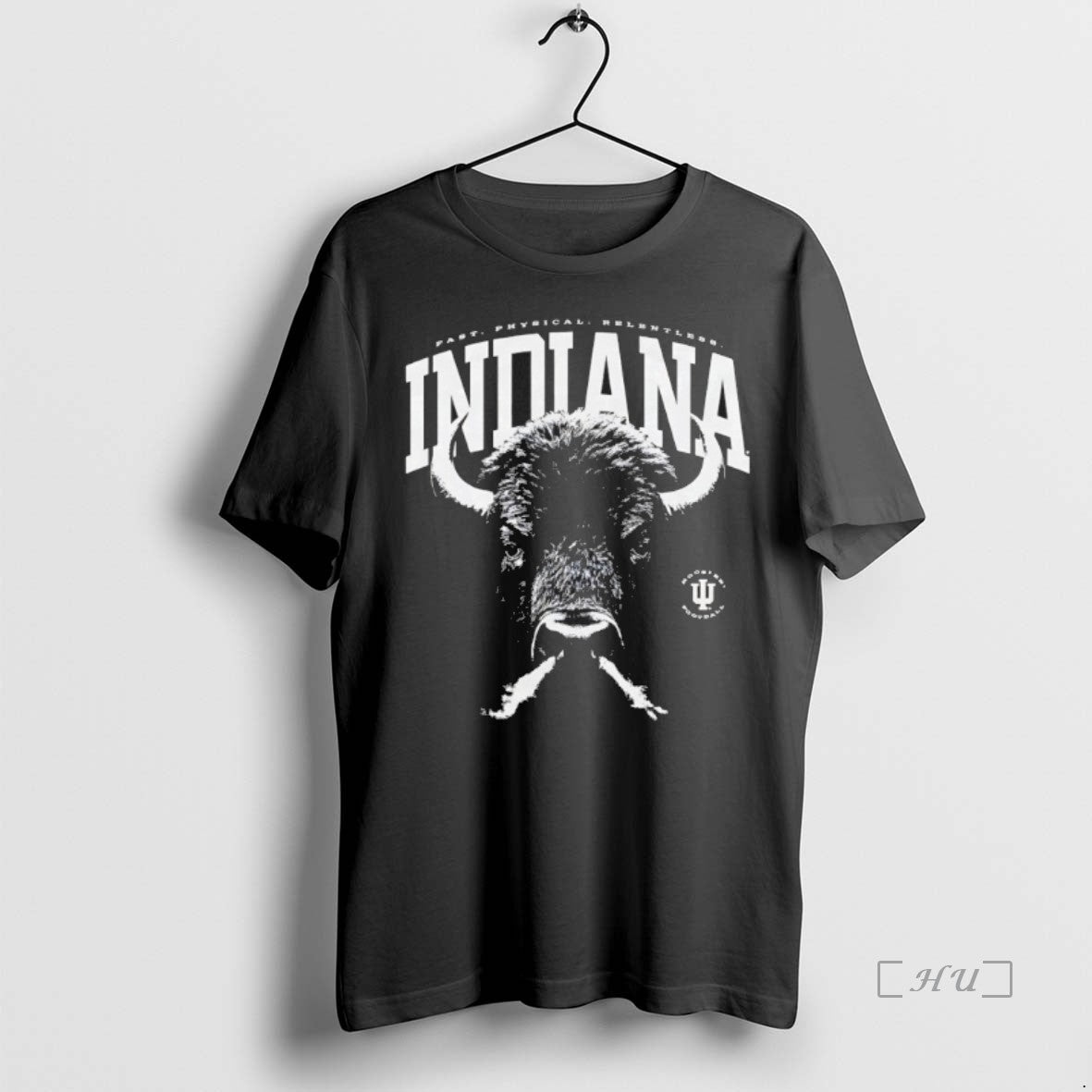 Officials Indiana University Football Bison Relentless Fast Physical Relentless - clothing by TeeHivey.com