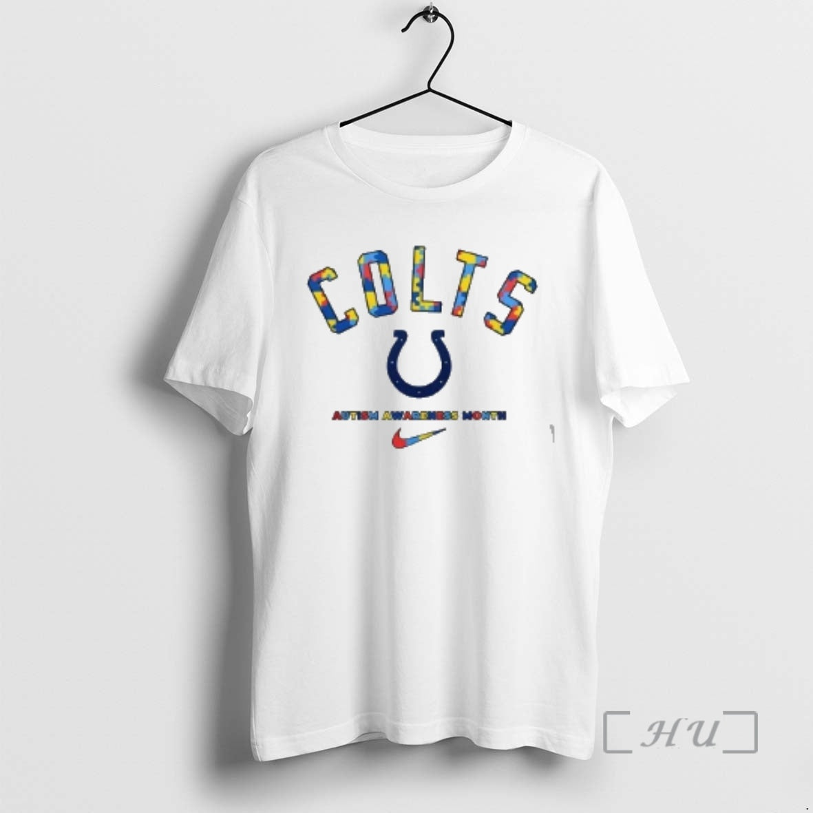 Indianapolis Colts Autism Awareness Month They Not Like Us 2 Sided - clothing by TeeHivey.com