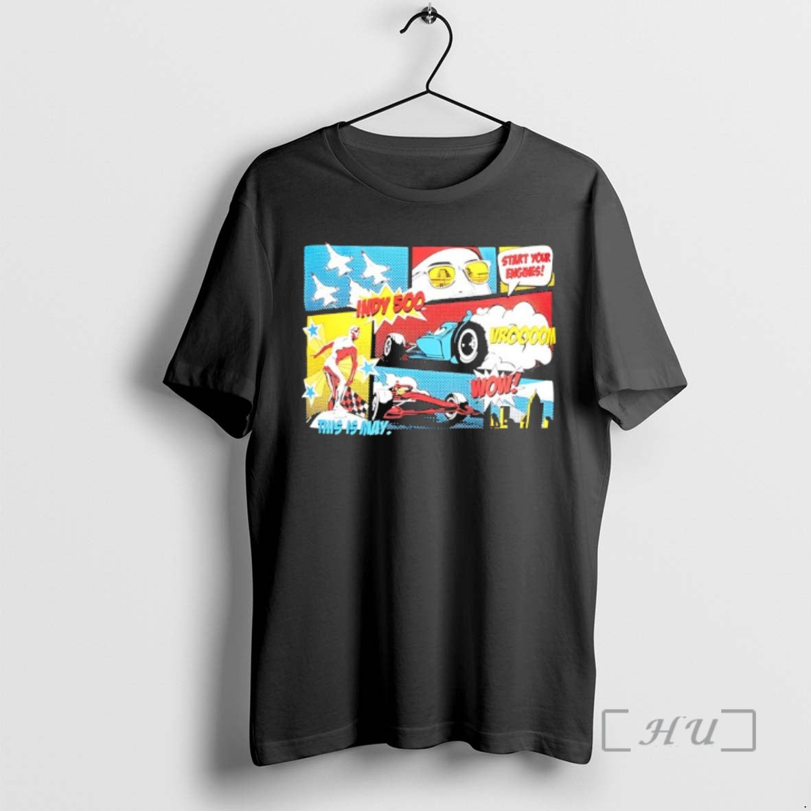 Officials Indianapolis Motor Speedway Comic Strip - clothing by TeeHivey.com