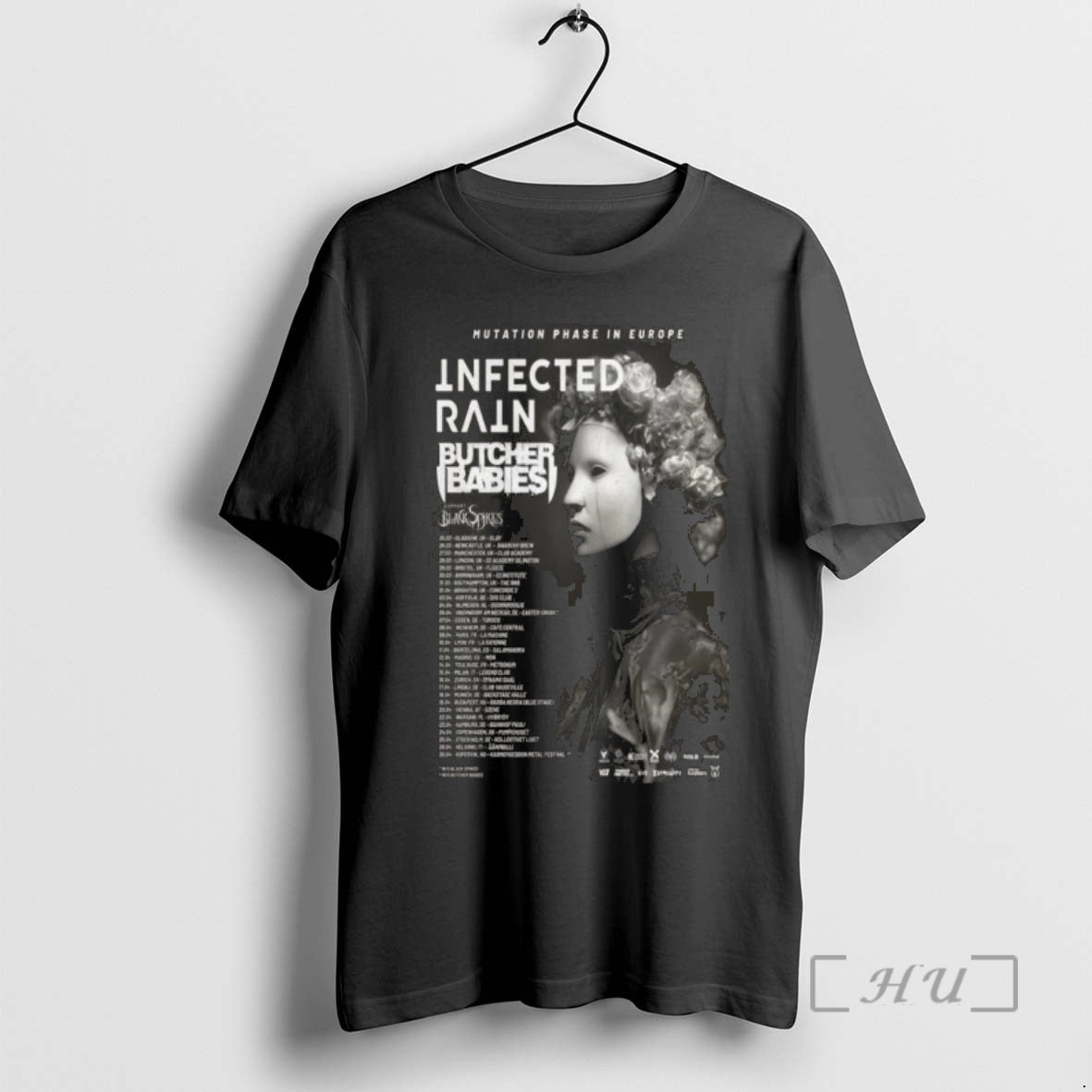 Officials Infected Rain Mutation Phase In Europe 2026 - clothing by TeeHivey.com