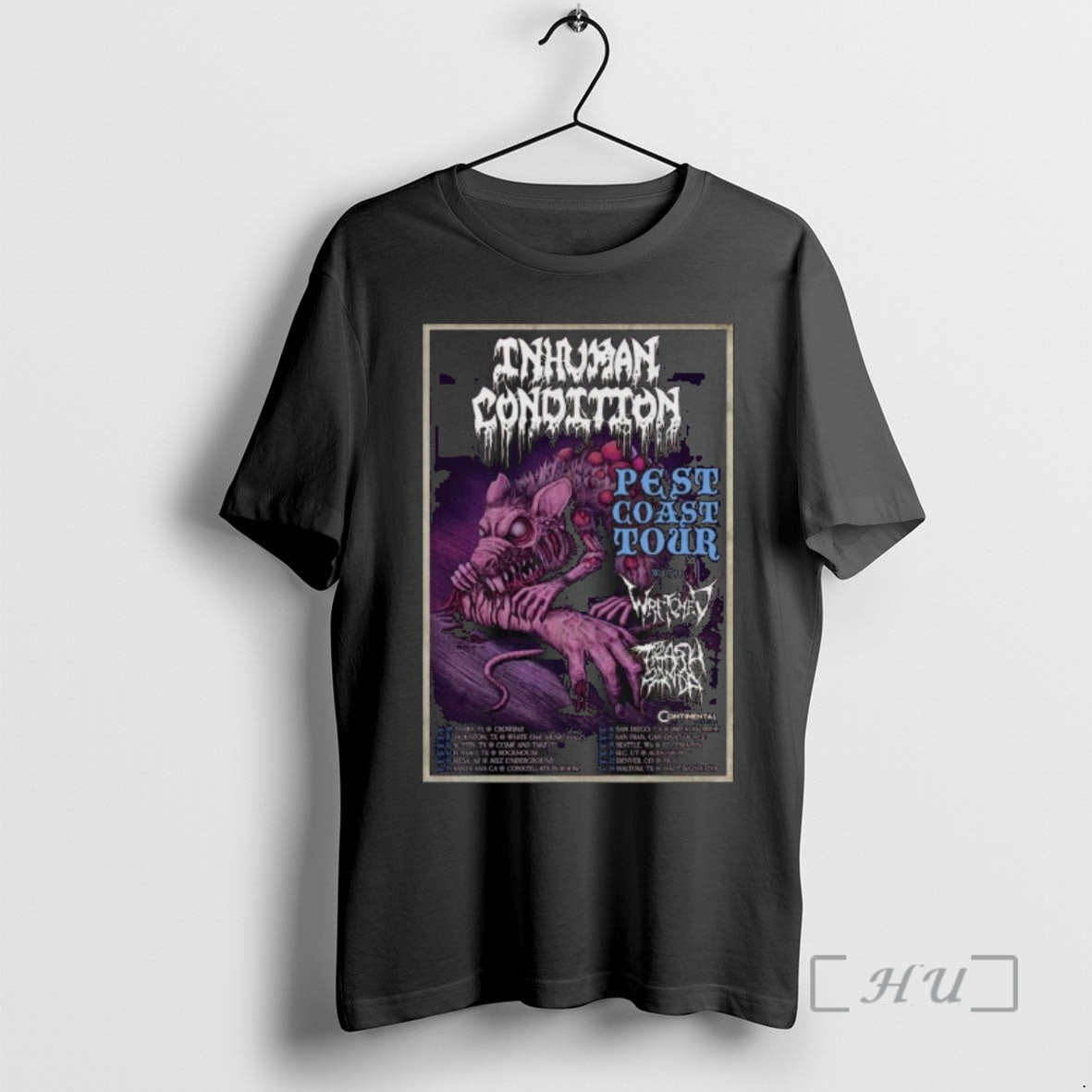 Officials Inhuman Condition Pest Coast Tour 26 - clothing by TeeHivey.com
