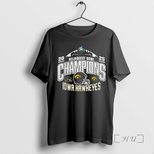 Officials Iowa Hawkeyes Football Reliaquest Bowl 2025 Champions - clothing by TeeHivey.com