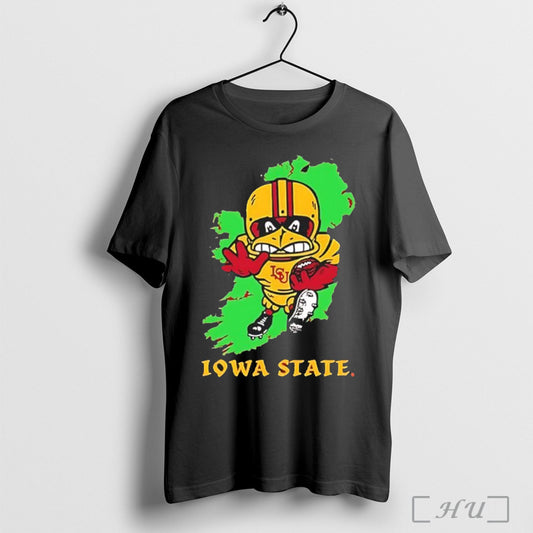 Officials Iowa State Cyclones Football Mascot Jump Up Graphic T Shirt