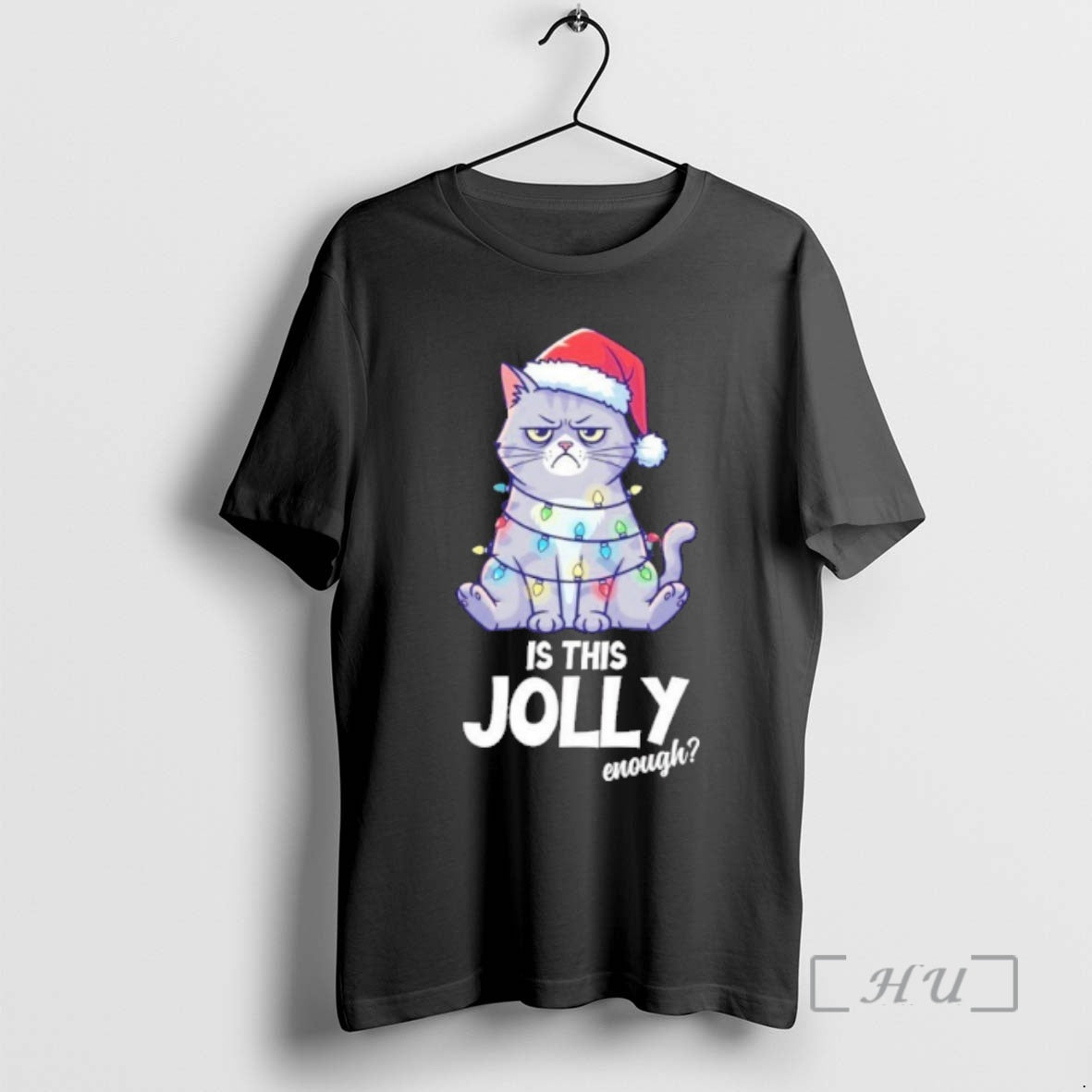 Officials Is This Jolly Enough Christmas Cat Xmas - clothing by TeeHivey.com