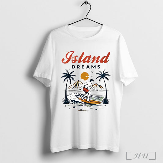 Officials Island Dreams Summer Sunset T Shirt