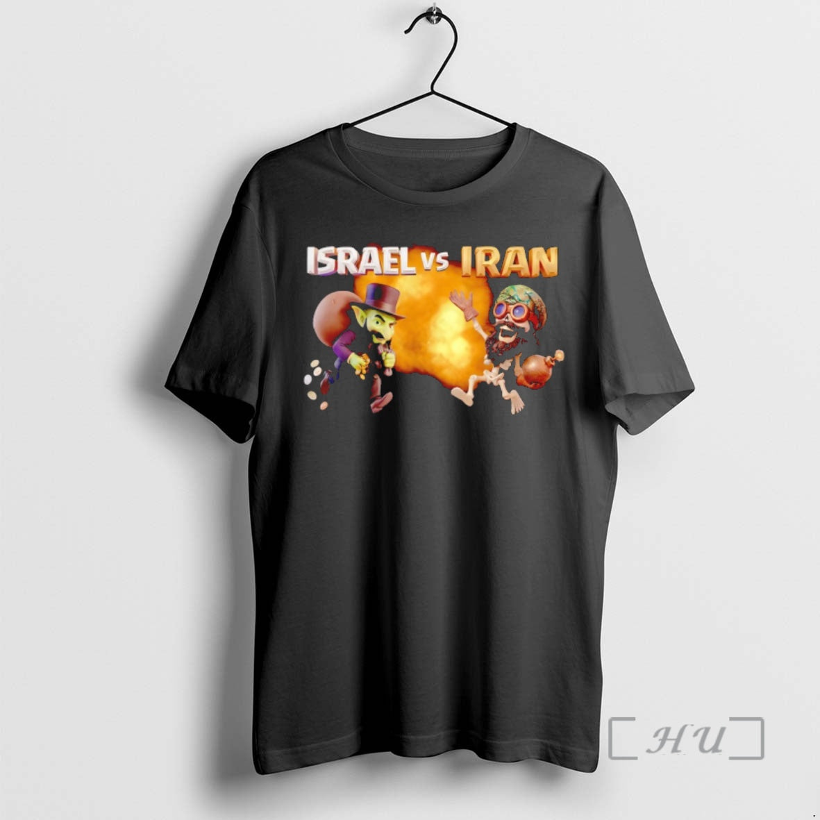 Officials Israel Vs Iran Clash Of Clans Goblin Bomber Cartoon