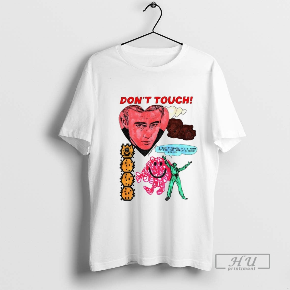 Officials James Dean Dont Touch I Cant Stand It I Want To See The World - clothing by TeeHivey.com