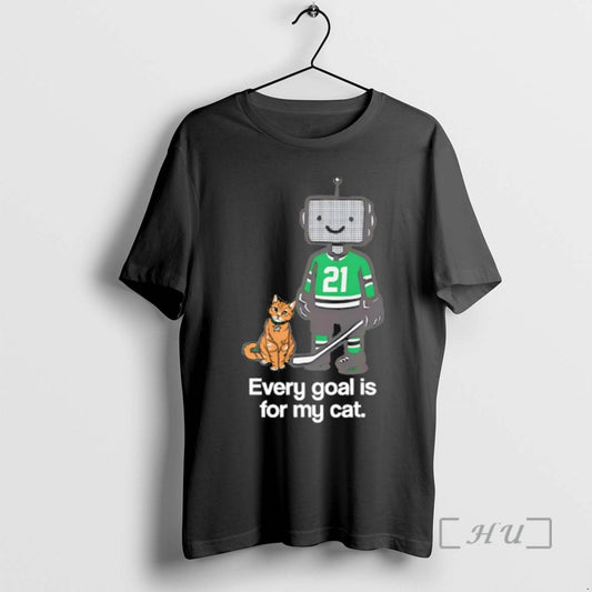 Officials Jason Robertson Dallas Stars Nhl Hockey Every Goal Is For My Cat Premium - clothing by TeeHivey.com