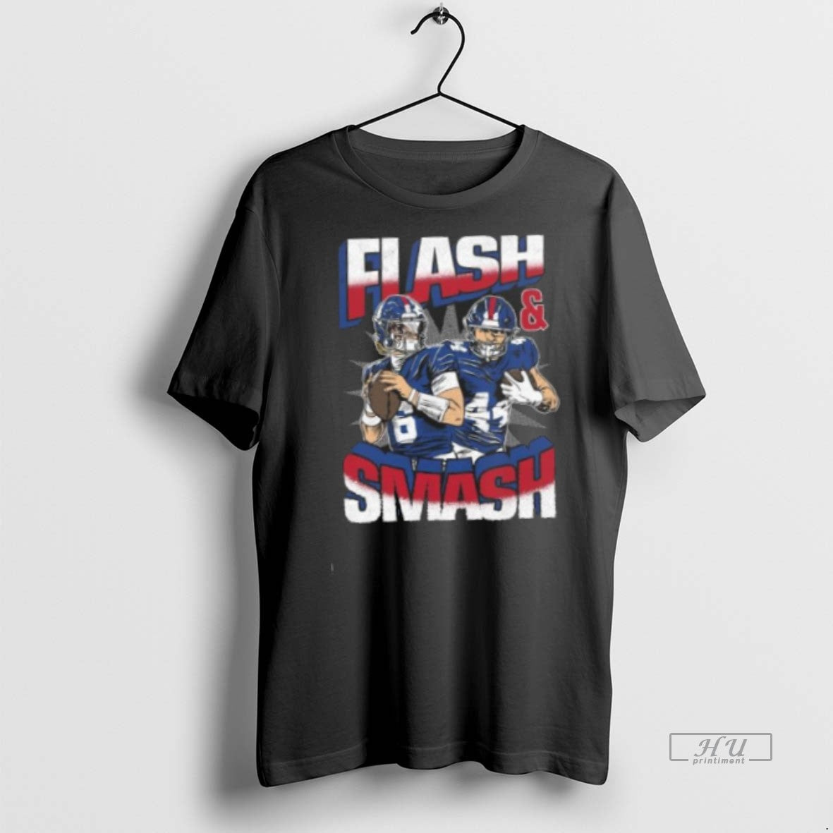Officials Jaxson Dart And Cam Skattebo Flash And Smash New York Giants 2025 - clothing by TeeHivey.com