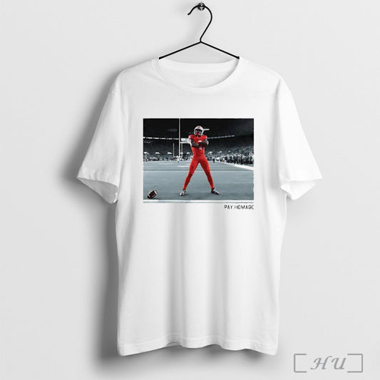 Officials Jeremiah Smith Pay Homage Ohio State Buckeye T Shirt