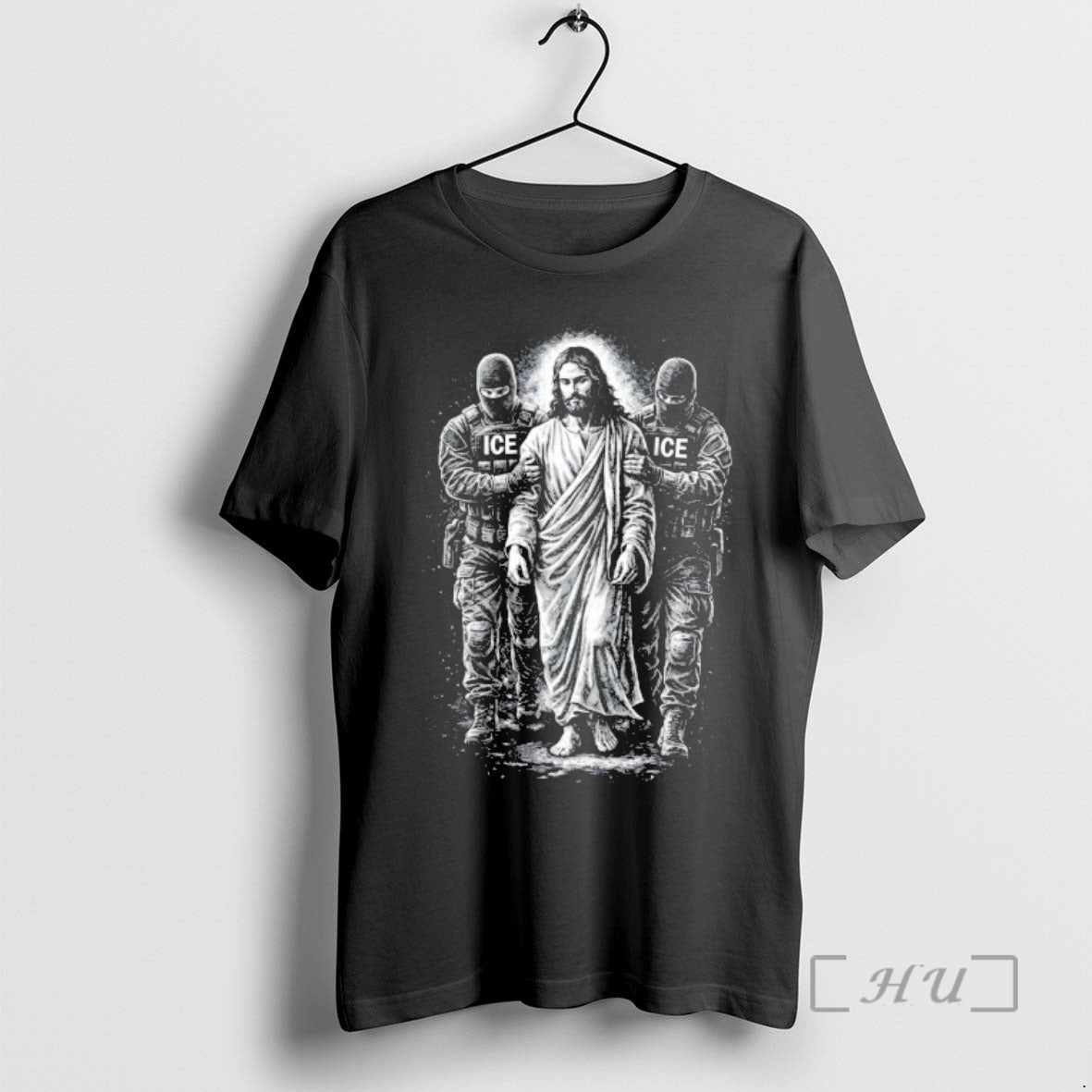 Officials Jesus Arrested Anti Ice Sarcastic Immigrant Rights Political Protest - clothing by TeeHivey.com