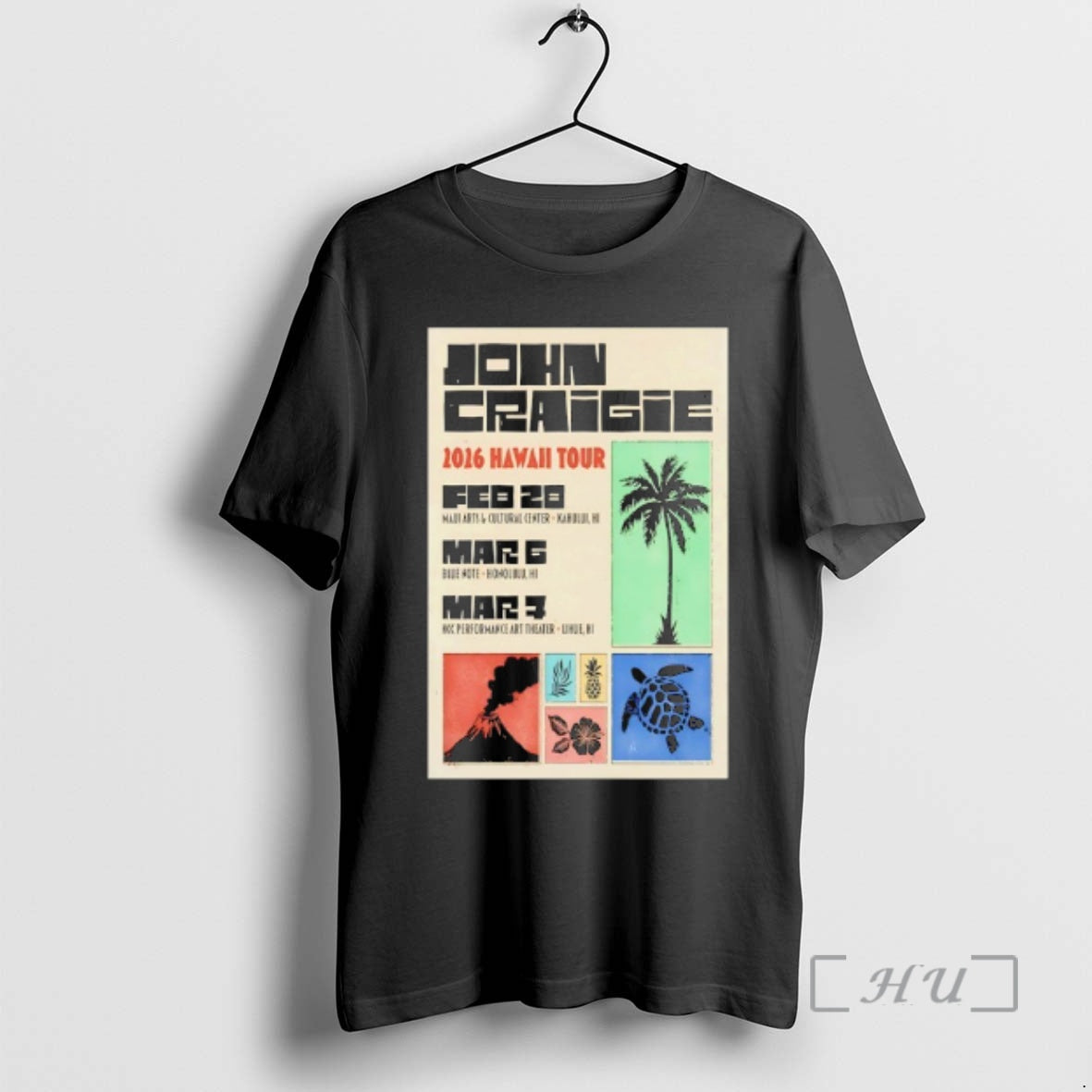 Officials John Craigie Hawaii Tour 2026 - clothing by TeeHivey.com