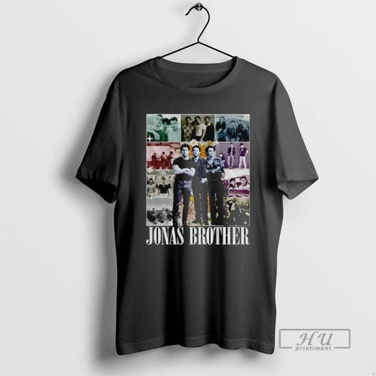 Officials Jonas Brothers Band Collage Graphic Eras Tour T Shirt